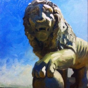 The Lion of the Bridge of Lions