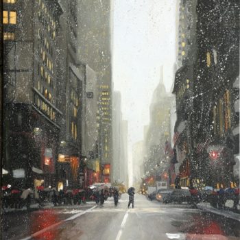 Snow on Lexington Ave