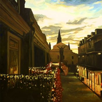 St Louis Cathedral Sunset