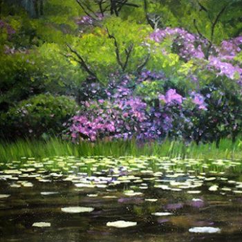 Lakeside at Kylemore Abbey, Ireland