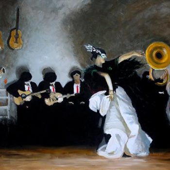 Ode to John Singer Sargent with an O'Neill Mardi Gras Twist