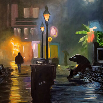 Rainy Night, Jackson Square