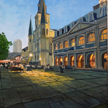 St Louis Cathedral Twilight