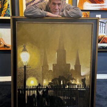 Saint Louis Cathedral Evening Fog - Raffle special