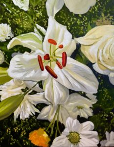 Casa Blanca Lillie’s original oil painting by Peter O'Neill